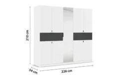 Drehtürenschrank Ticao