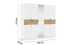Drehtürenschrank Ticao