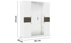 Drehtürenschrank Ticao