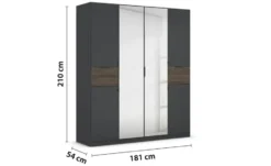 Drehtürenschrank Ticao