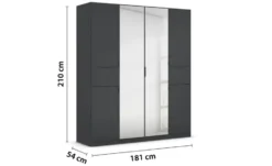 Drehtürenschrank Ticao