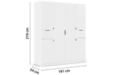 Drehtürenschrank Ticao