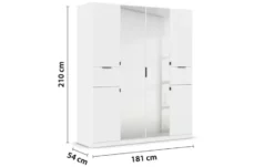 Drehtürenschrank Ticao