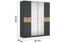 Drehtürenschrank Ticao