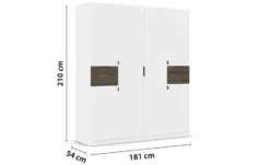 Drehtürenschrank Ticao