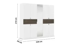 Drehtürenschrank Ticao