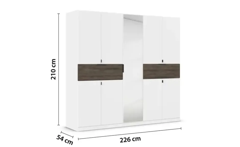 Drehtürenschrank Ticao