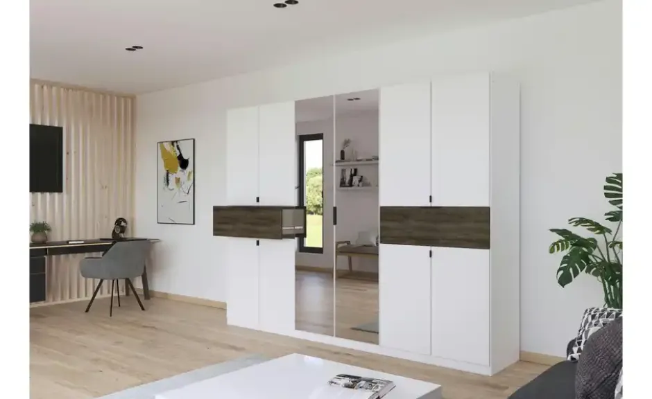 Drehtürenschrank Ticao