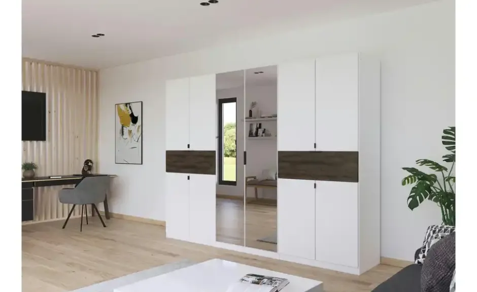 Drehtürenschrank Ticao