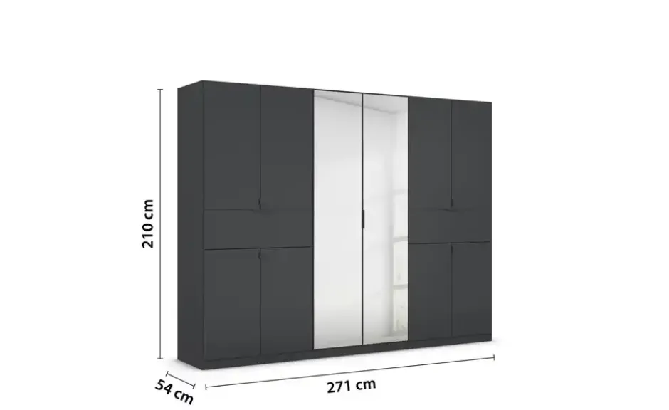 Drehtürenschrank Ticao