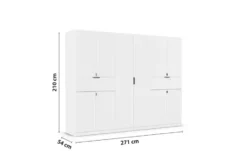 Drehtürenschrank Ticao