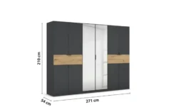 Drehtürenschrank Ticao