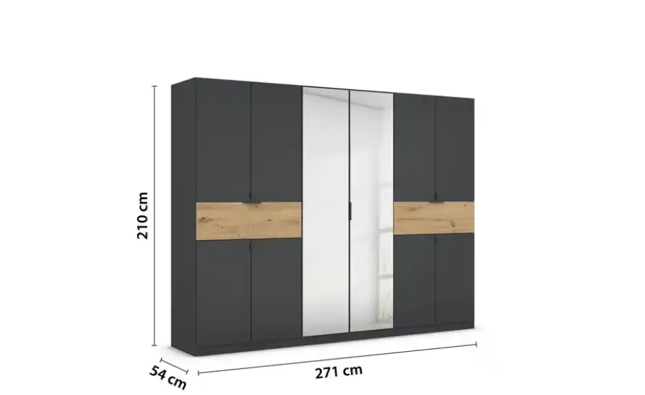 Drehtürenschrank Ticao