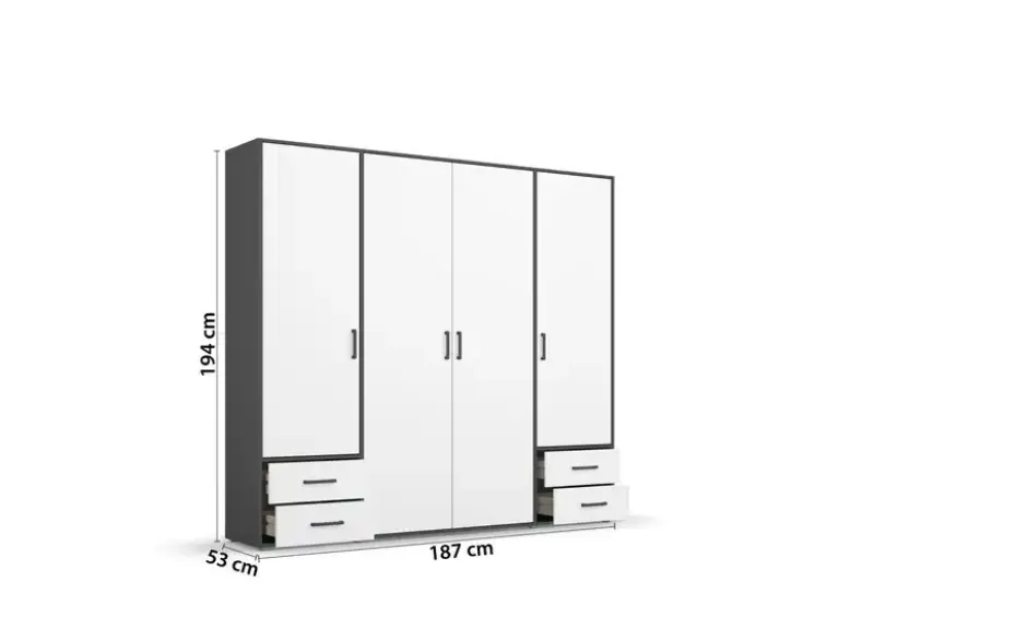 Drehtürenschrank Voyager
