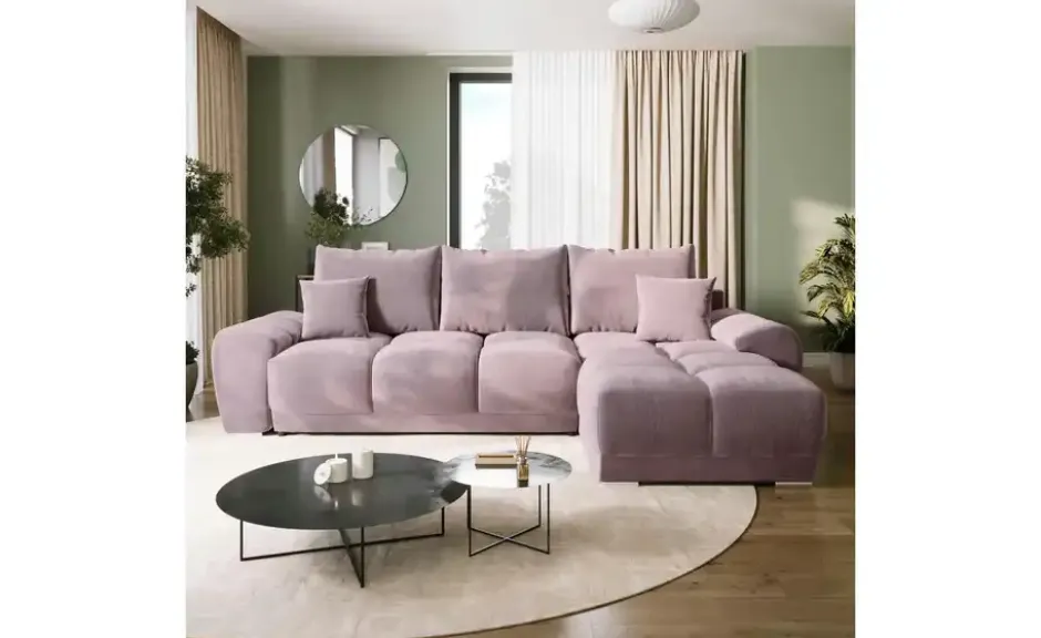 Ecksofa mit Schlaffunktion Nubes