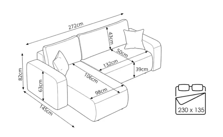 Ecksofa Veni