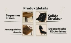 Esszimmerstuhl 4er-Set