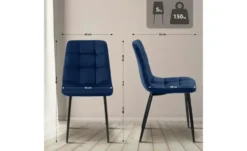 Esszimmerstuhl 2er-Set Tilde