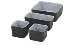 Filzkörbe, 4er Set