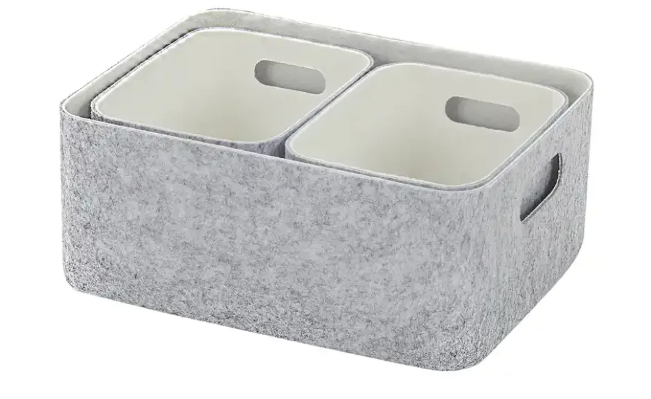 Filzkörbe, 3er Set