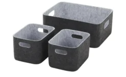 Filzkörbe, 3er Set