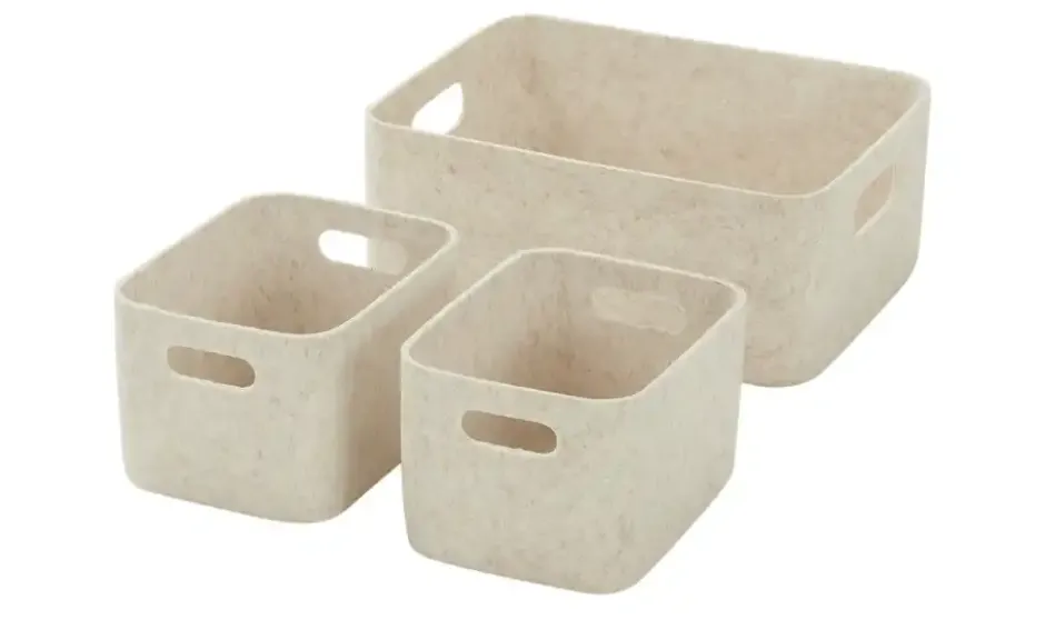 Filzkörbe, 3er Set