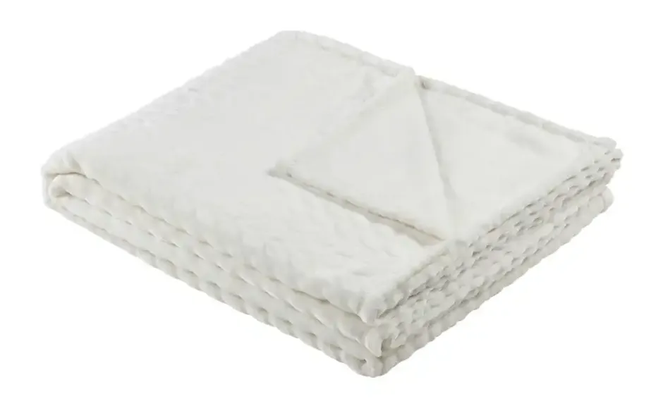 Fleecedecke Zopf
