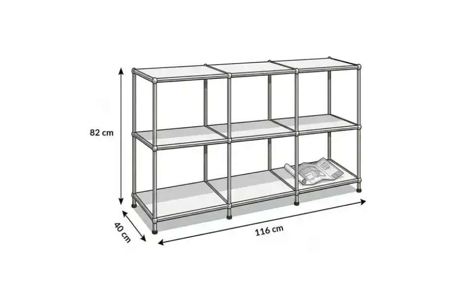 Floordirekt Metallregal
