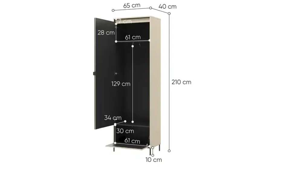 Garderobenschrank Teno