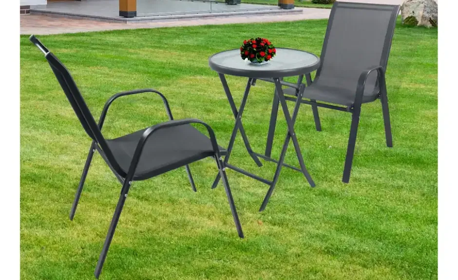 Gartenmöbel 3er-Set