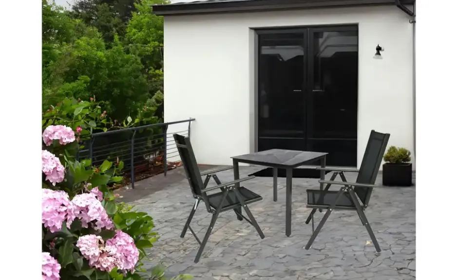 Gartenmöbel 3er-Set