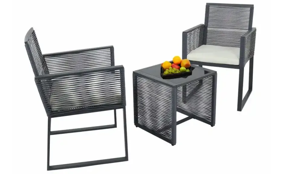 Gartenmöbel 3er-Set