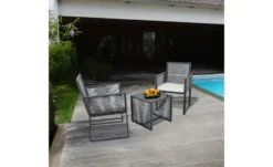 Gartenmöbel 3er-Set