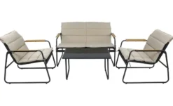 Gartenmöbel 4er-Set