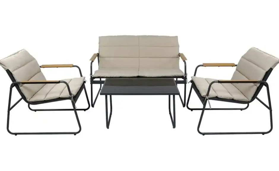 Gartenmöbel 4er-Set