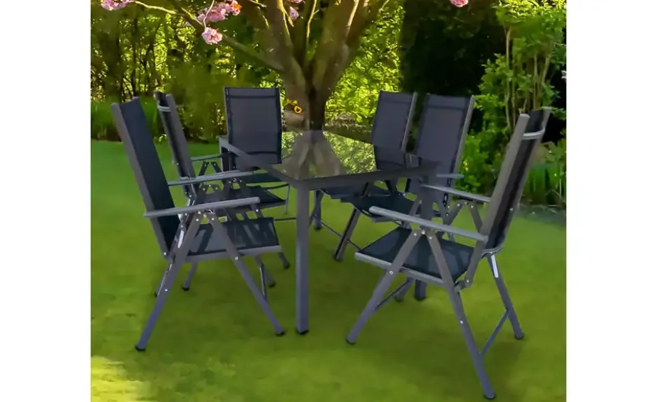 Gartenmöbel 7er-Set