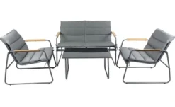 Gartenmöbel 4er-Set