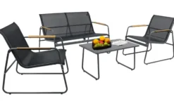 Gartenmöbel 4er-Set
