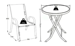 Gartenmöbel-Set