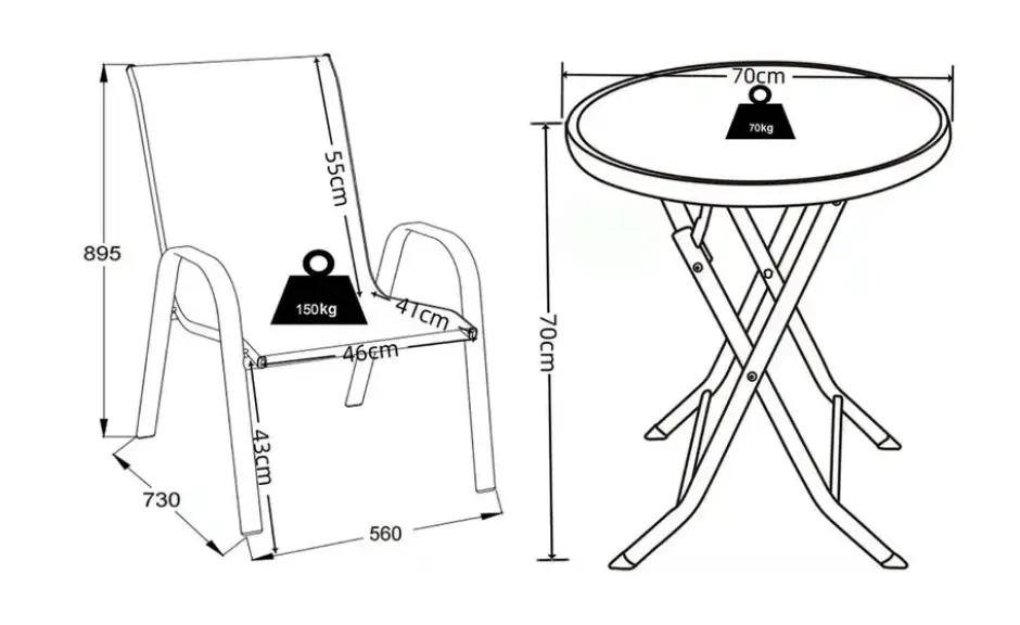 Gartenmöbel-Set