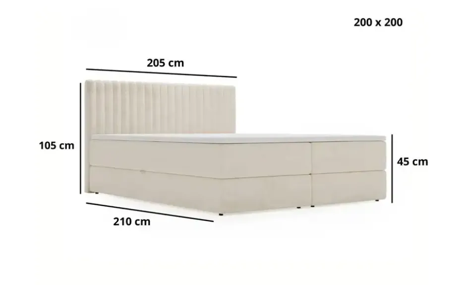 GrainGold Boxbett .css-bauhey::before{content:'- ';}.css-bauhey::after{content:'- ';}mit Stauraum Marbella