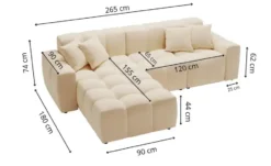 GrainGold Ecksofa Colombo
