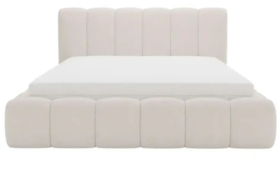 GrainGold Polsterbett Cloud Bouclé-Stoff