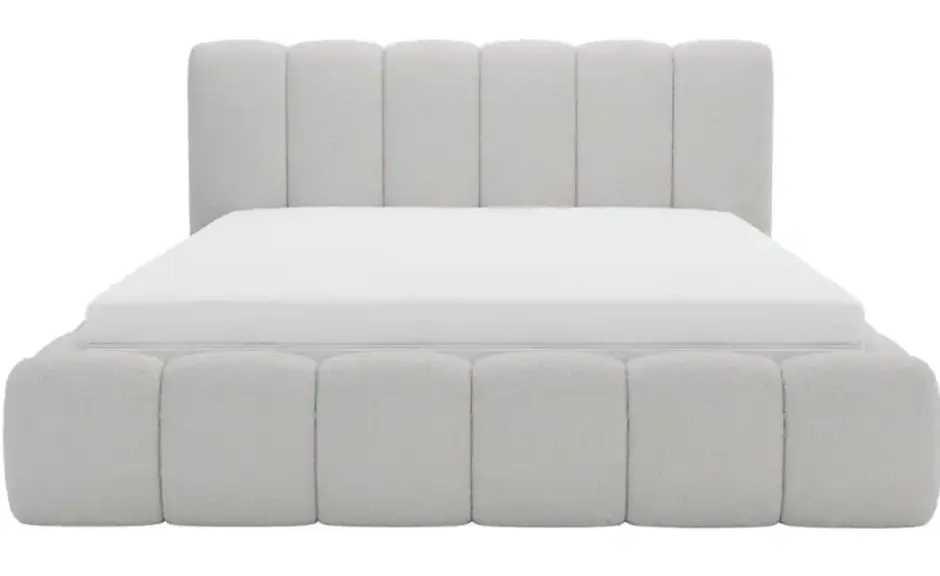 GrainGold Polsterbett Cloud Bouclé-Stoff