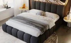 GrainGold Polsterbett Cloud Bouclé-Stoff