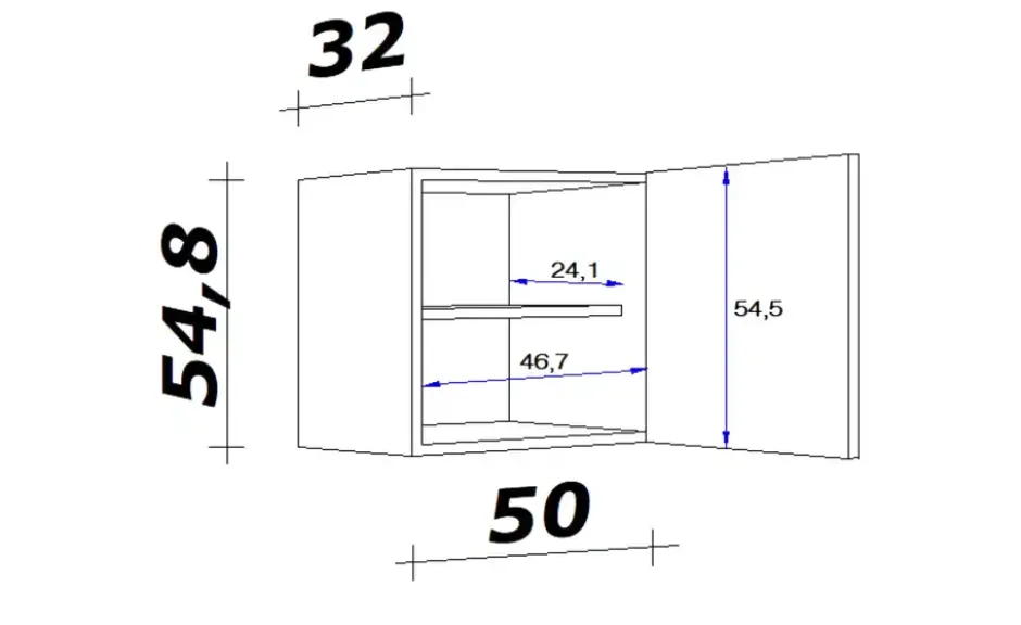 Hängeschrank Ede
