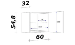 Hängeschrank Ede