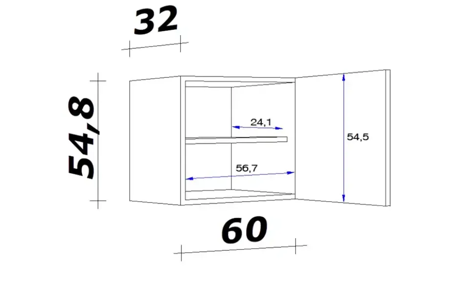 Hängeschrank Ede