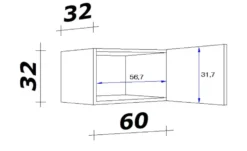 Hängeschrank Ede