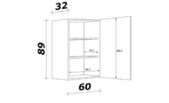 Hängeschrank Ede